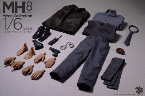 ZC World - Costume for 1/6 Figure [Plain-clothes police inspector] (Mens Hommes Vol.008)