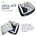 Pet Paw Pet Bed for Cats and Small Dogs High Quality/Fade resistance- Improved Sleep -Machine Washable- Waterproof Bottom- Black