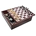 Ideal Premium Wood Cabinet 10 Game Set