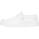 HEYDUDE Men’s Wally Stretch Sox Slip-On Loafer, Lightweight, Breathable, with Flex & Fold Outsole