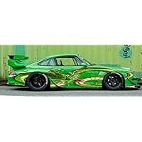 stickalz Dragon Colored Side Vinyl Graphics, Dargon Car Wrap, Dragon Full Color Car Vinyl Graphics, Dragon Decal car, SUV Will fit Any car vmcc002 (22" x 70")