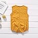 Cute Newborn Baby Girls Short Sleeve Lace Printing Zipper Romper Bodysuit (0-6months, Yellow)