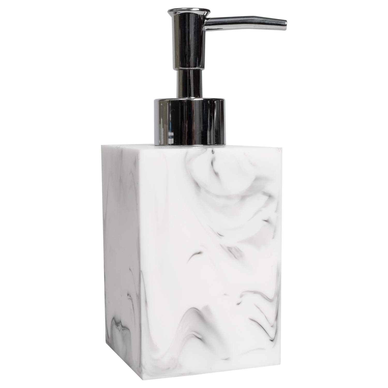 Sweet Home Collection Decorative Beautiful Designs Bath Décor, Resin, Plaza, Lotion Pump/Soap Dispenser