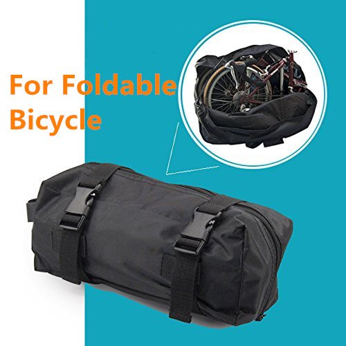 StillCool Folding Bike Bag 14 inch to 20 inch Bicycle Travel Carrier Bag Pouch,Bike Transport Case for Transport,Air Travel,Shipping (14-inch to 20-inch) - Thumbnail 2