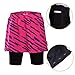 beroy Women Quick Dry and Breathable Cycling Skirt Shorts,Bike Skorts Pantskirt with 3D Padded