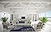 Garland Rug Sea Coral Area Rug, 5 x 7 ft, Indigo/Ivory