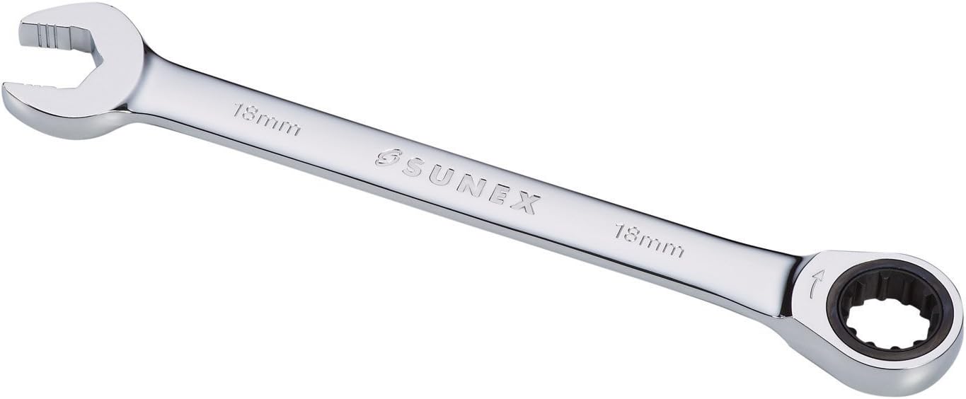 Sunex 992218M 18mm VGroove Combination Ratcheting Wrench Amazon.ca