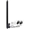 DasMarine 18" Stroke Linear Actuator with Mounting Bracket for Recliner TV Table Lift Massage Bed Electric Sofa,Linear Electric Actuator 225LBS Load Capacity 10mm/s Speed 12V DC,Black,Indoor Outdoor
