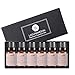 Lagunamoon Essential Oils Top 6 Gift Set Pure Essential Oils Gift Set for Diffuser, Humidifier, Massage, Aromatherapy, Skin & Hair Care
