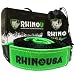 RHINO USA Recovery Tow Strap 3" x 20ft - Lab Tested 31,518lb Break Strength - Heavy Duty Draw String bag Included - Triple Reinforced Loop End to Ensure Peace of Mind - Emergency Off Road Towing Rope primary