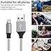 iPhone Charger,AYNGWRNB MFi Certified Lightning Cable 5 Pack [3/3/6/6/10FT] Extra Long Nylon Braided Cord Compatible iPhone Xs/Max/XR/X/8/8Plus and More