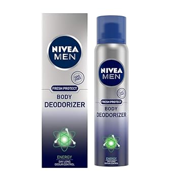 NIVEA Men Deodorant, Energy Deodorizer, 120ml