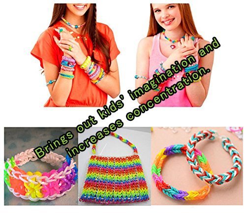 5 Colorful+Organizer+Bracelet+Crafting+Crystal+like