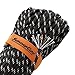 TITAN Survival Patented Paracord 550 - 25ft, 100ft, 500ft & Color Options - 620LB Strength Survival Paracord Military Spec with 3 Strands - Heavy Duty Hank Cord for Camping & Outdoors with Firestarter
