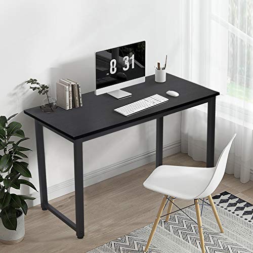 Home Office Desk Black Desk Large Desk Modern Simple Style Computer