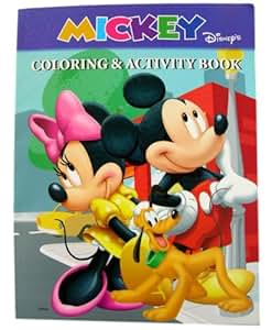 Amazon.com: Disney Mickey and Friends Coloring & Activity ...