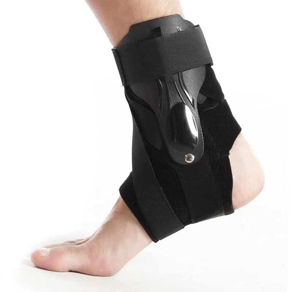 DZOZO Sports Ankle Support Men and Women Fitness Ankle Support Fixed Strap Protective Ankle Cover Breathable Compression Ankle Support（M L）