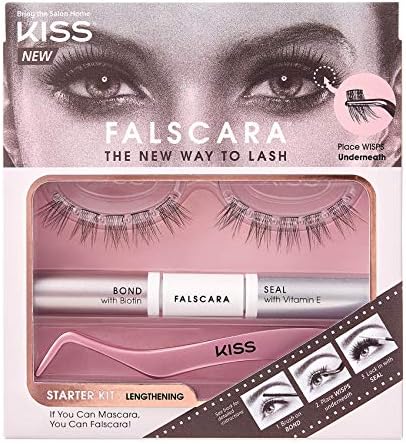 Kiss Falscara Eyelash Starter Kit, 1 