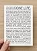 Life Manifesto Poster - The World Famous Original Motivational Quote Wall Art Picture Print - Size A2 (420 x 594mm)