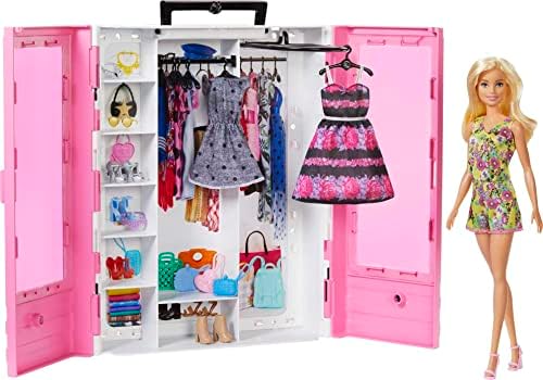 Barbie® Fashionistas™ Ultimate Closet™ Set with Doll, Clothing and
