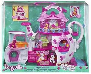 Amazon.com: My Little Pony Ponyville Teapot Palace Playset 