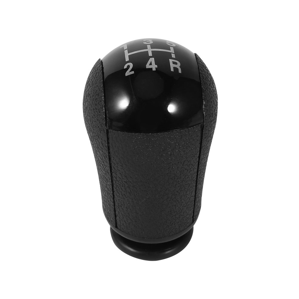 VGEBY Car Shift Knob, Car Manual 5 Speed Gear Shift Knob (Color : Black)