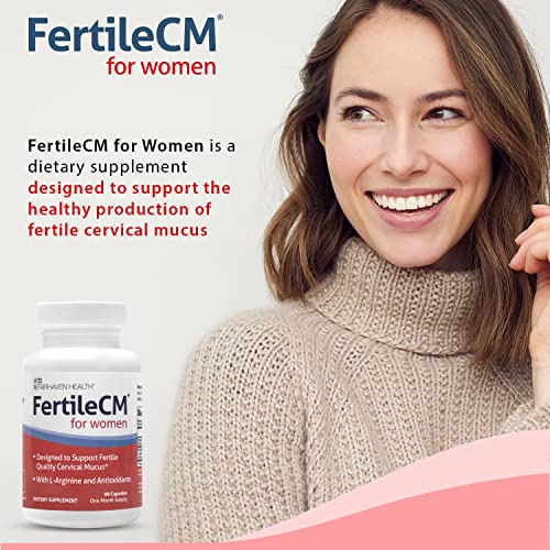 Fairhaven Health FertileCM Fertility Supplement For Women, Capsules Fertile Cervical Mucus