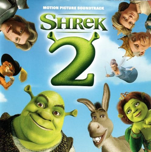 シュレック２パーティー CD　SHREK 2 party CD Shrek, Fiona, Three Blind Mice, Donkey, Captain Hook, Prince