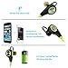 Emixc Wireless Sweat proof Bluetooth Noise Cancelling In-Ear Stereo Earphone with Built-in Mic for Iphone, Android and Windows Smartphone - Lime Green