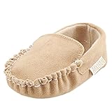 DDLBiz Baby Boys Girls Double Velour Soft Sole Shoe Soft Shoes Flats Shoes