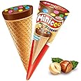 Minicco Gourmet Cornet with Hazelnuts - 24 Count (25g Each) - Turkish Chocolate Wafer Treat for All Occasions- Delicious Ice Cream Candy Treat