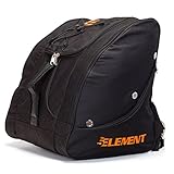 5th Element Bomber Boot Bag - Black-Orange