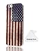 iPhone 6 Case,Retro Vintage Old United States American U.S.A. Flag Rubber Skin TPU Gel Silicone Soft Case Cover Skin For Apple iPhone 6 4.7 inch With a Free Cleaning Cloth As a Gift