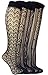 Felicity Womens Knee High Fishnet Patterned Trouser Socks Dress Socks