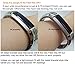 bayite Fitbit Alta Bands Jewelry Bangle For Fitbit Alta, Unadjustable One-size Bracelet, Silver Large 6.3