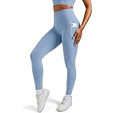 Women High Waisted Yoga Leggings with Pockets, Squat-Proof Workouts Pants, Tummy Control for Gym, Athletic Wear