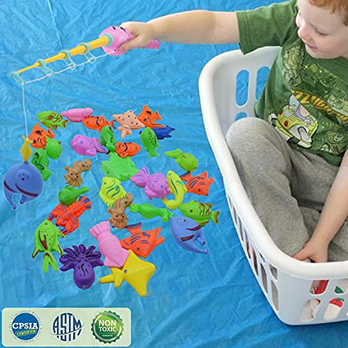 Fishing Game Water Toy 2 Fishing Poles with Working Reels,30