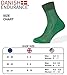 Merino Wool Light Hiking Socks (Multicolor 3-pairs (2 x Green, 1 x Yellow), US Women 8-10 / US Men 6.5-8.5)