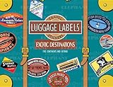 Exotic Destinations Luggage Labels: Travel Stickers by 
