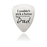 Father's Day Gifts Personalized Guitar Pick for Dad