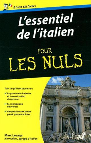 L' essentiel de l'italien pour les nuls