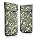Toptekits D100 Army Camouflage Protective Anti-Radiation Anti-Tracking Anti-Spying GPS RFID Signal Blocking Pouch Case Bag for 7-10 Inches Tablets