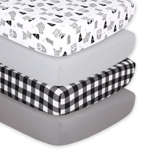Woodland Plaid Crib Sheet Bundles (Woodland Plaid)