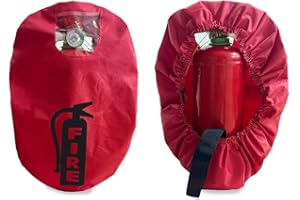 Fire Extinguisher Cover - Heavy Duty Fire Safety Protective Sleeve from Scuffs & Scratches Accessories, 5LB, 1 Pcs