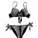 Women's Sexy Straps Swimsuit Swimwear Bikini Set Push Up Halter Bikini