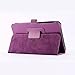 AiSMei Folio Folding Stand Case For Asus MeMo Pad 7 ME70CX ME170CX-A1-BK 7-Inch ASUS ZenUI ME70CX Tablet Case + Stylus + Film - Purple