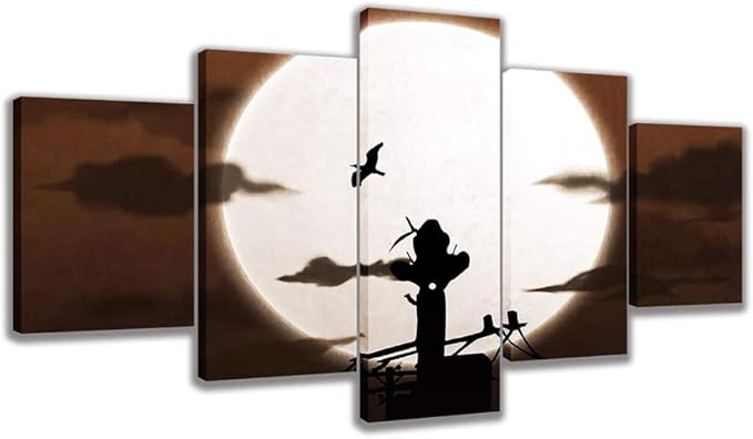 Amazon.com: Rose Itachi Uchiha Massacre 5 Pcs Anime Poster Canvas Art