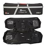 Uber Games Toolkit Carrying Bag for 9-Wicket Croquet Game Set - Nylon - 4 Player