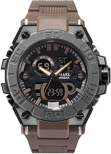 SMAEL Sport Watches Men Waterproof Watches Quartz Wristwatches Military LED Watch Shock 8003