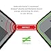 BodyGuardz - Contact Case Compatible with Apple iPhone 6/6S, Co-Mold Case with Impact Absorbing Technology (Clear/Black)